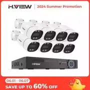 4K 5Mp 8Mp Cctv Security Camera System Home Video Surveillance Kit 8Ch Nvr Audio