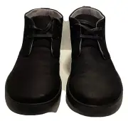 NIB Clarks Wmn Penwick Mezza Chukka Black Boot Shoe Sz 9.5