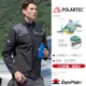 【EasyMain 衣力美】男新款 Polartec&reg; Wind Bloc 頂級超輕防風吸汗透氣外套.彈性風衣夾克.登山健行機能保暖外套/C1691 黑
