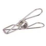 D.Line Stainless Steel Wire Pegs in Hemp Bag Environmentally Friendly Pack of 36