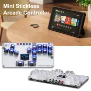 Mini Stickless Controller RGB Customiz Game Keyboard for PS4/PS3/Switch/PC/Steam