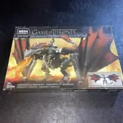 Game of Thrones MEGA construx Daenerys and Drogon Set-GKG97 NEW, some box wear