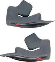Shoei GT-Air Cheek Pads, black, Size 43 mm