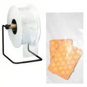 4 Rolls 3000 Pre-Opened Bags 6 x 12 Heavy Gauge Poly Bags 6X12