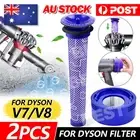 2PCS Mesh Filter For Dyson V7/V8 Animal Absolute Cordless Vacuum Pre Motor Kit