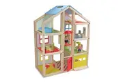 Melissa & Doug Hi-Rise Dollhouse Kids Childrens Interactive Play Toy 3+