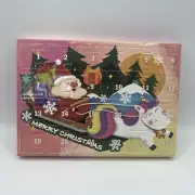 Advent Calendar Christmas Countdown DIY Jewelry Charm Bracelet Making Kit Set