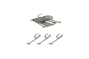 35mm Slip In Pinch Pleat Curtain Hooks