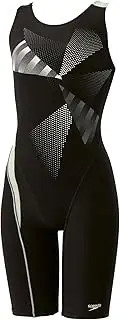 [Speedo] Speed Triangle Loosen Kneeskin Women's Fitness Swimsuit
