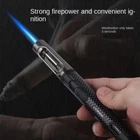 HONEST Windproof Refillable Pen Torch Lighter, Jet Flame, Butane Bbq, Camping