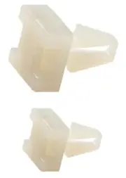TC823-TB Thomas and Betts Push-In Mount Base .45X.45" Natural Nylon 250 Pieces