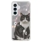 For Samsung S24 S23 S22 S21 ZFold ULTRA Shockproof Tuxedo Cat Case Cover