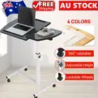 Mobile Laptop Desk Bedside Sofa Computer Table Stand Adjustable Portable Study