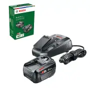 Bosch 18 V 4.0 Ah Li-ion Battery & Fast Charger Starter Set (DIY) 0615991FD8 A