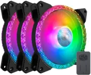COOLER MASTER MF120 Prismatic ARGB 3-in-1 LED Controller COOLING Case Fan 120mm