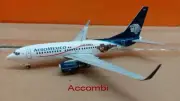 JC wings 200 like Gemini Inflight Aeromexico B737-700W 'Iron Man' 1:200 Last 1
