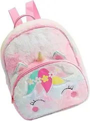 [WRITWAA] Plush Backpack Cartoon Unicorn Backpack Small Backpack Plush Unicorn Backpack Cute Backpack Girl Backpack Cute Unicorn Backpack Cartoon Backpack for Little Girl Unicorn Bag