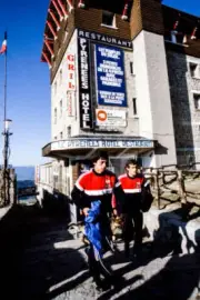 Alain Giresse Of France In Font Romeu 1982 OLD SOCCER PHOTO