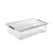 All Set 34L Clear Underbed Storage Container - 34L