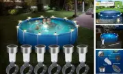 Pool Lights for Above Ground Pools, Pool Accessories for Frame Pool Yellow