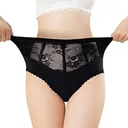 [Generic] Sheer Thong Panties for Women Womens Underwear Cotton Bikini Panties Lace Soft Hipster Panty Ladies Sexy Briefs French Cut Panties for Women