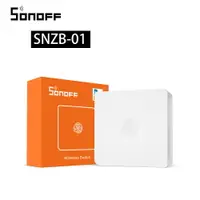 在飛比找樂天市場購物網優惠-SONOFF SNZB-01 Zigbee無線Mini開關智