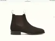 RM Williams Choc Suede SZG11