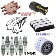 Tune Up Kit Filters Cap Wire Spark Plugs For DODGE AVENGER V6, 2.5L 1996-2000