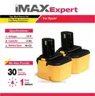 2x 12V 2Ah NiCd Battery for Ryobi 1400652 1400652B 1400670 BID1211