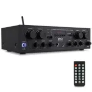 Pyle Bluetooth Audio Amplifier, 4-Ch. Audio Source Stereo Receiver System
