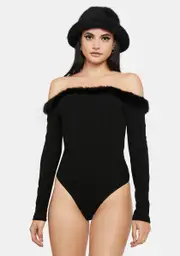 What A Feeling Fuzzy Bodysuit