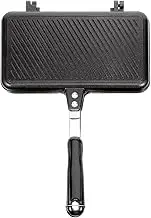 MAGICLULU Sandwich Frying Pan Hole for Hanging Quick Heat Easy Cleaning Double-Sided Pancake Snack Pan Grill Toast Maker Perfect Kitchen Tool