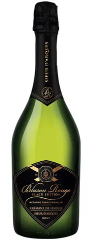 Sieur d Arques Black Edition Cremant De Limoux Blason Rouge Brut Nv
