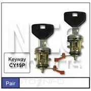 Nice Door Lock Barrel - Pair, NDL88N