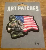 PVC HOOK & LOOP SPECIALITY PATCHES- 10