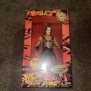 1998 KB Toys Exclusive WCW NWO Sting Wrestling Series Poseable Action Figure NIB