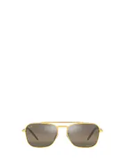 Ray-Ban Caravan Square Frame Sunglasses 55 Gray