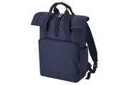 Bagbase Unisex Adult Roll Top Recycled Twin Handle Backpack (Navy Dusk) (One Size)