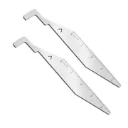 2PCS Leverage Tools Spring Steel Firefighting Tool With Scale Hand Pry Tools FEI