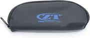 Zero Tolerance 6 Inch Fixed Blade Hunter Knife Sheath Padded Zipper Zip up Folding Hunter Custom Tactical Pocket Knife Storage Case Pouch Sheath, Black