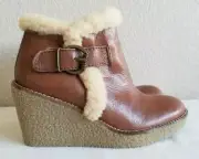 New Sam Edelman Women's Jayla wedge Boot. sz6.5. RT$149.