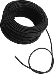 5mm Electronic Fence High Voltage Wire Silicone Insulation Sleeve Alloy Wire Core High Voltage Fence Wire Electric Fence Double Insulated Cable Double Insulated Pulse Cable for