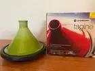 NIB Le Creuset Kiwi Green Enameled Cast-Iron 2.5 Quart Moroccan Tagine