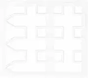 Fondant Cake Fence Printing Cutting Tool DIY Cake Border Decorating Tool for Kitchen