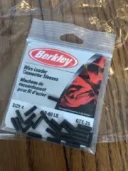 NEW Berkley CAT NO.B4BL Size 4 60-80LB QTY.25 Ships N 24h