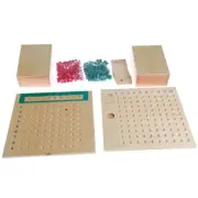 Mathematics Material Multiplication Bead Board Educational Kid