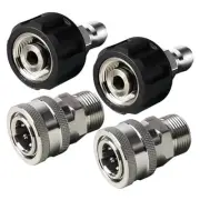 Stainless Steel Quick Connectors Designed to Simplify Your Cleaning Routine