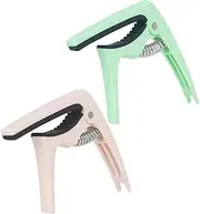 Hoement Professional Guitar Capo Set Portable Guitar Clip for Acoustic Strings