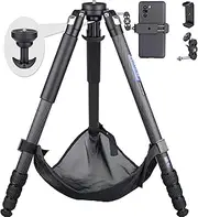 ARTCISE Carbon Fiber Tripod Heavy Duty Tripod for Camera, Professional Camera Stand with 65mm Bowl and Adapter,32mm Tube,Max Load 55lbs(Extra Gift:Stone Bag,CNC Magic Arm, CNC Phone Clip)
