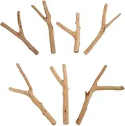 DRESSOOS Unique Shape Pine Driftwood Sticks Hand-Crafted for Decor Creative Crafts